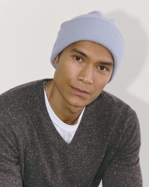 Alternative view of The Cabin Beanie | Blue Slate
