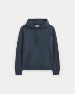 Alternative view of The Off-Duty Terry Hoodie | Midnight Navy