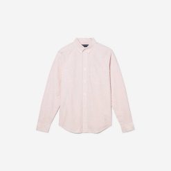 The Slim-Fit Japanese Oxford | Red / White | Regular