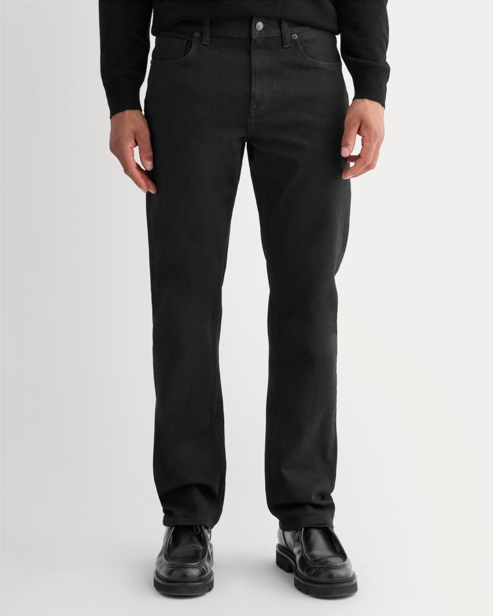 Straight-Leg Stretch Jean | Black - Image 3