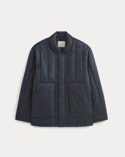 Alternative view of ReNew Vertical-Quilted Jacket | Navy