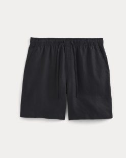 Alternative view of Linen Easy Short | Black