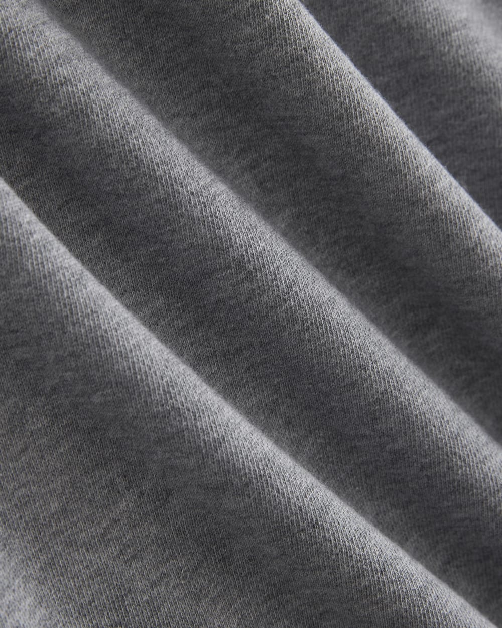 Lightweight Terry Zip Pullover | Vintage Heather Grey - Image 6