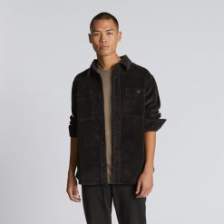 The Corduroy Everyone Overshirt | Black