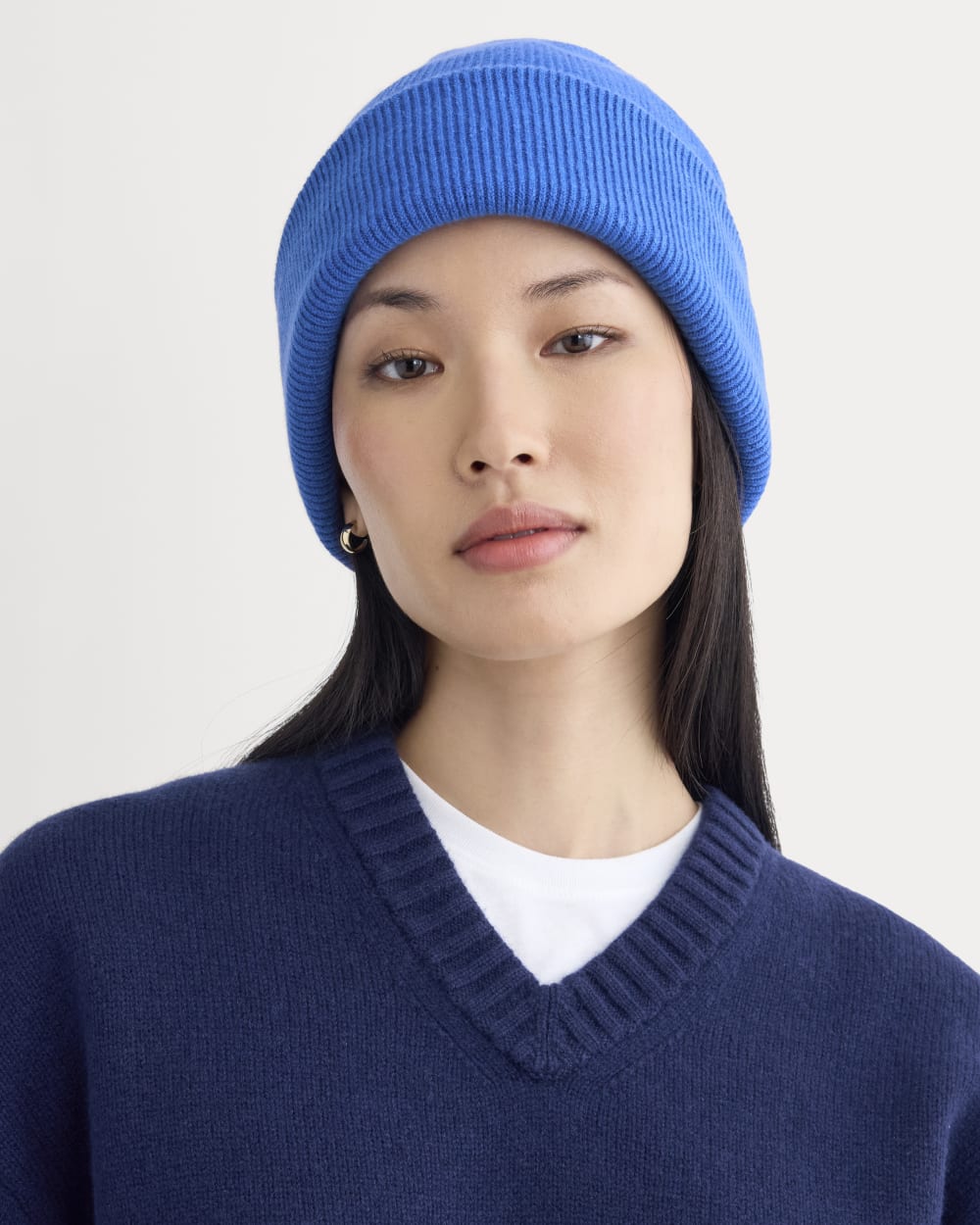 The Cabin Beanie | Classic Blue - Image 2