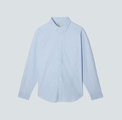 Alternative view of The Relaxed Poplin Shirt | Light Blue
