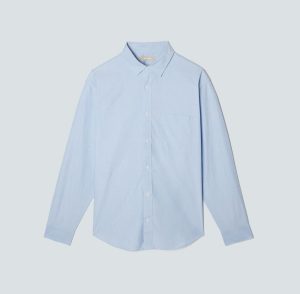 Alternative view of The Relaxed Poplin Shirt | Light Blue