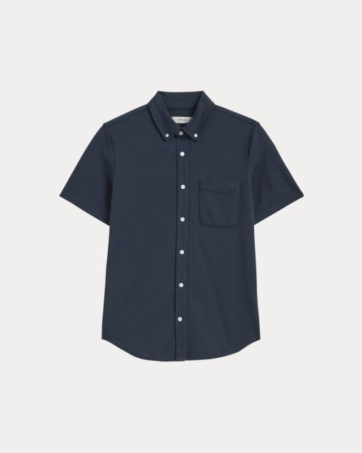 Alternative view of The Startup Short-Sleeve Shirt | Navy
