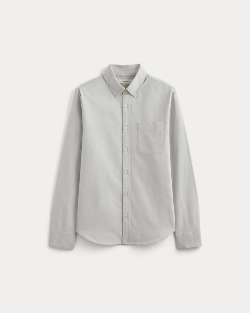 Alternative view of The Classic Oxford Shirt | Grey | Standard