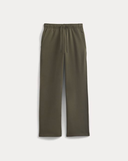 Alternative view of Luxe Fleece Pull-On Sweatpant | Olive Night