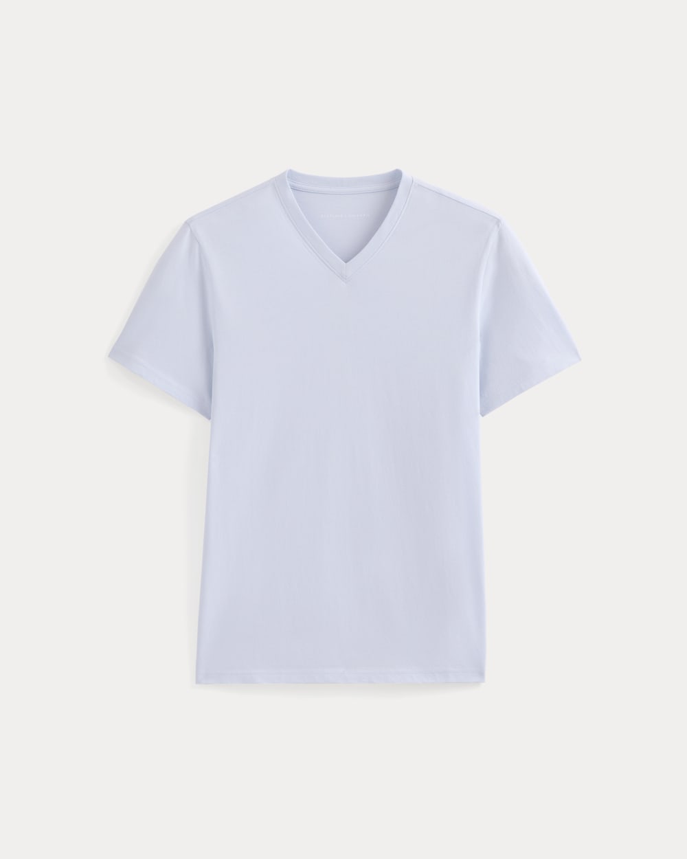 The Essential Organic V-Neck Tee | Skywriting - Image 2