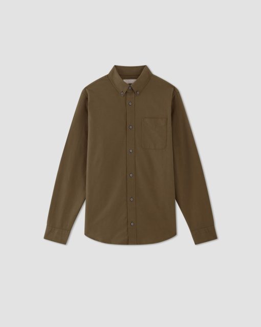 Alternative view of The Classic Oxford Shirt | Beech | Standard