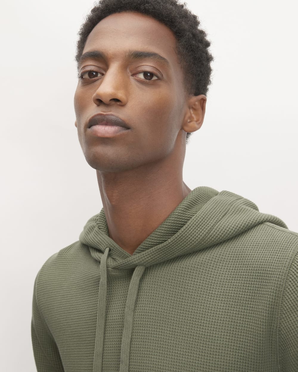 The Waffle-Knit Hoodie | Kalamata - Image 4