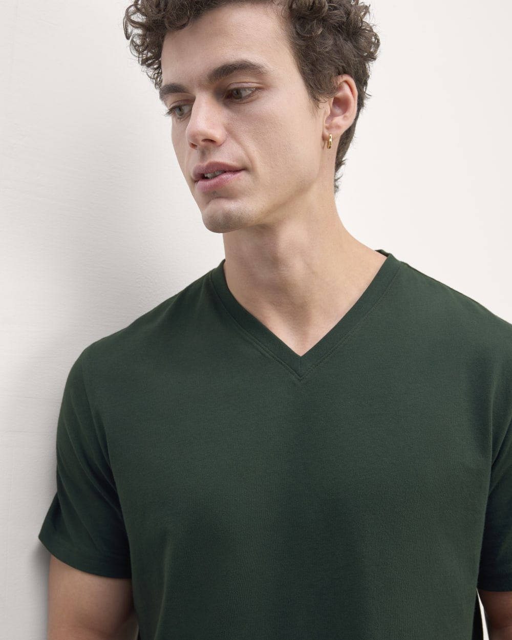 The Essential Organic V-Neck Tee | Scarab - Image 3