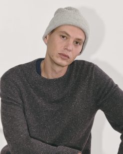 Alternative view of The Waffle Beanie | Heather Grey