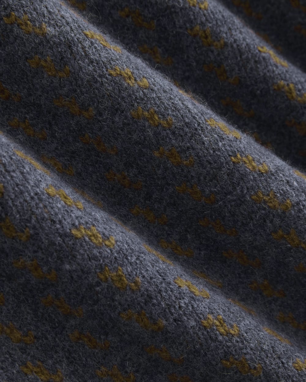 Wool Cashmere Nordic Crew | Heathered Indigo - Image 6