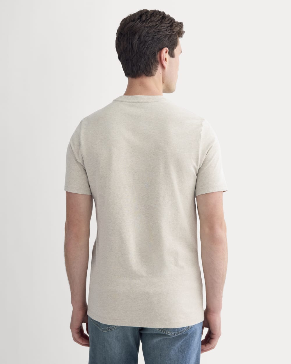 Midweight Tee | Heathered Oatmeal - Image 4
